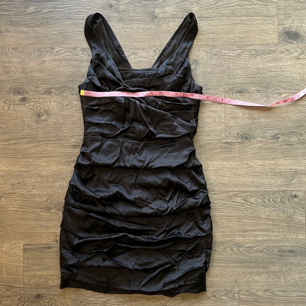 Express silk black dress